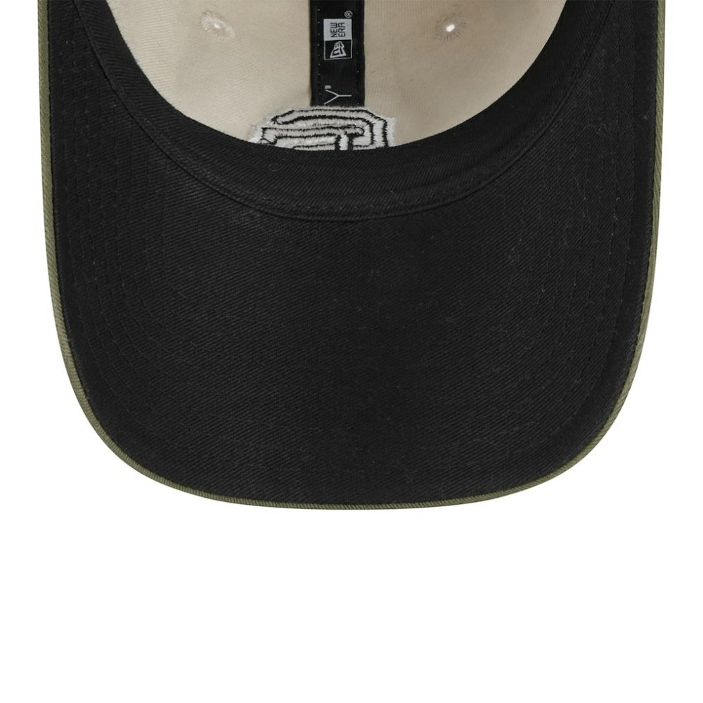 San Francisco Giants New Era Women's 2025 Armed Forces Day 9TWENTY Adjustable Hat - Light Beige/Olive - New Era Online