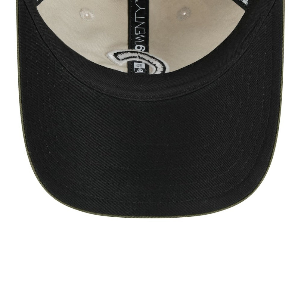 Chicago Cubs New Era Women's 2025 Armed Forces Day 9TWENTY Adjustable Hat - Light Beige/Olive - New Era Lifestyle