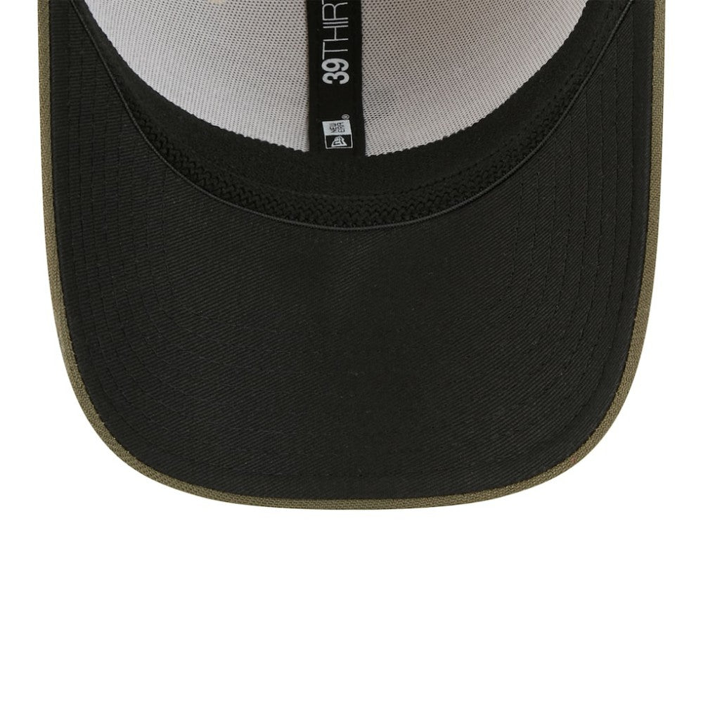 Chicago White Sox New Era 2025 Armed Forces Day 39THIRTY Flex Hat - Light Beige/Olive - New Era Lifestyle