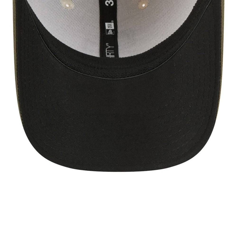 San Diego Padres New Era 2025 Armed Forces Day 39THIRTY Flex Hat - Light Beige/Olive - New Era Lifestyle