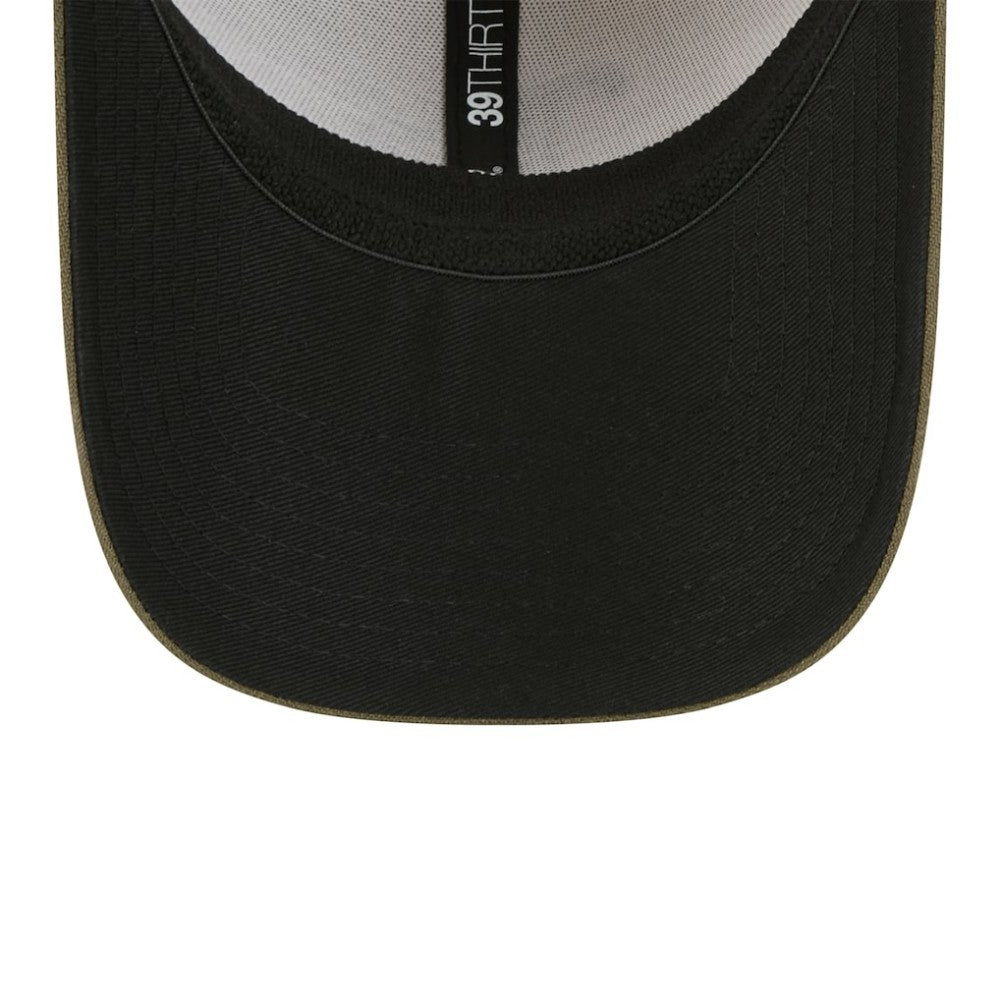 Tampa Bay Rays New Era 2025 Armed Forces Day 39THIRTY Flex Hat - Light Beige/Olive - New Era Sale