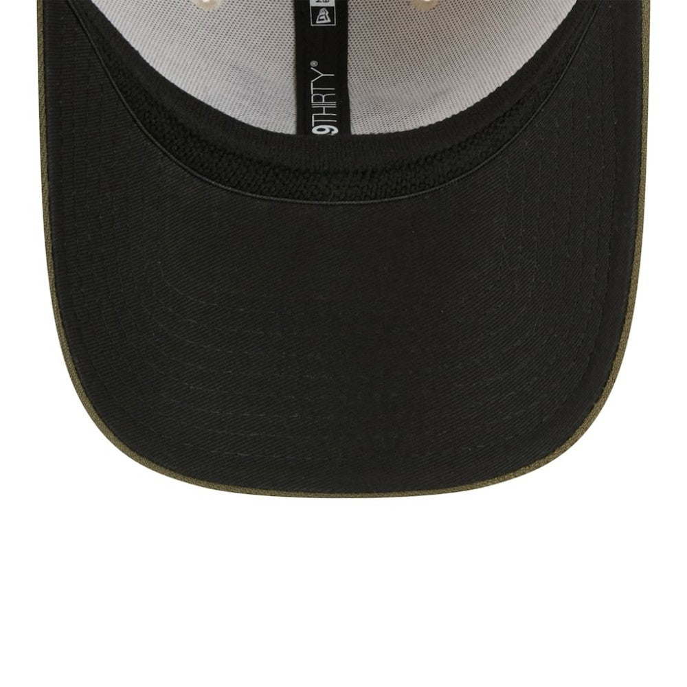 Toronto Blue Jays New Era 2025 Armed Forces Day 39THIRTY Flex Hat - Light Beige/Olive - New Era Discount