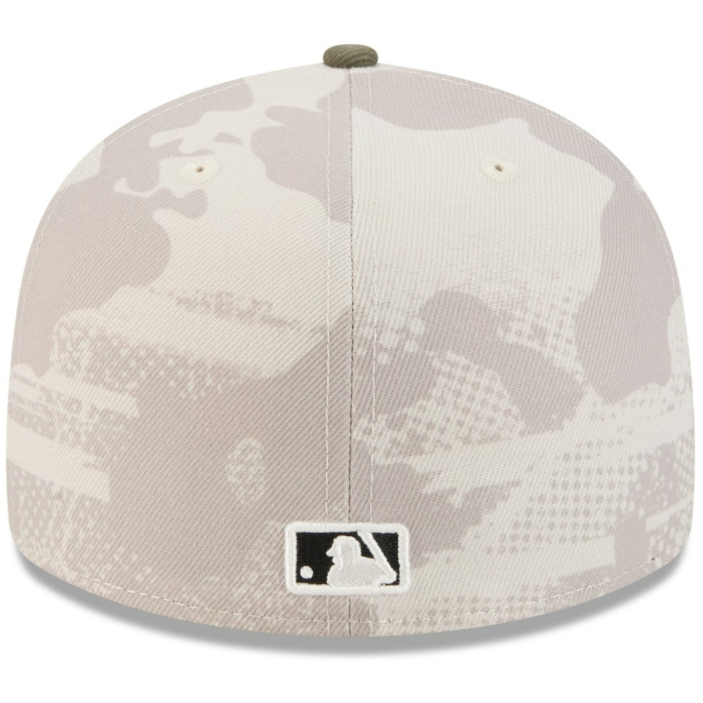 Washington Nationals New Era 2025 Armed Forces Day 59FIFTY Fitted Hat - Light Beige/Olive - New Era Sale