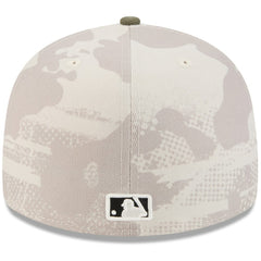 Washington Nationals New Era 2025 Armed Forces Day 59FIFTY Fitted Hat - Light Beige/Olive - New Era Sale