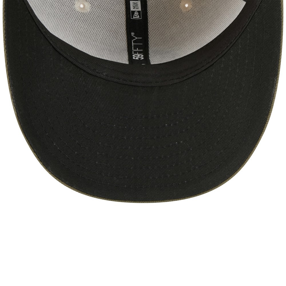 Milwaukee Brewers New Era 2025 Armed Forces Day 59FIFTY Fitted Hat - Light Beige/Olive - New Era Online