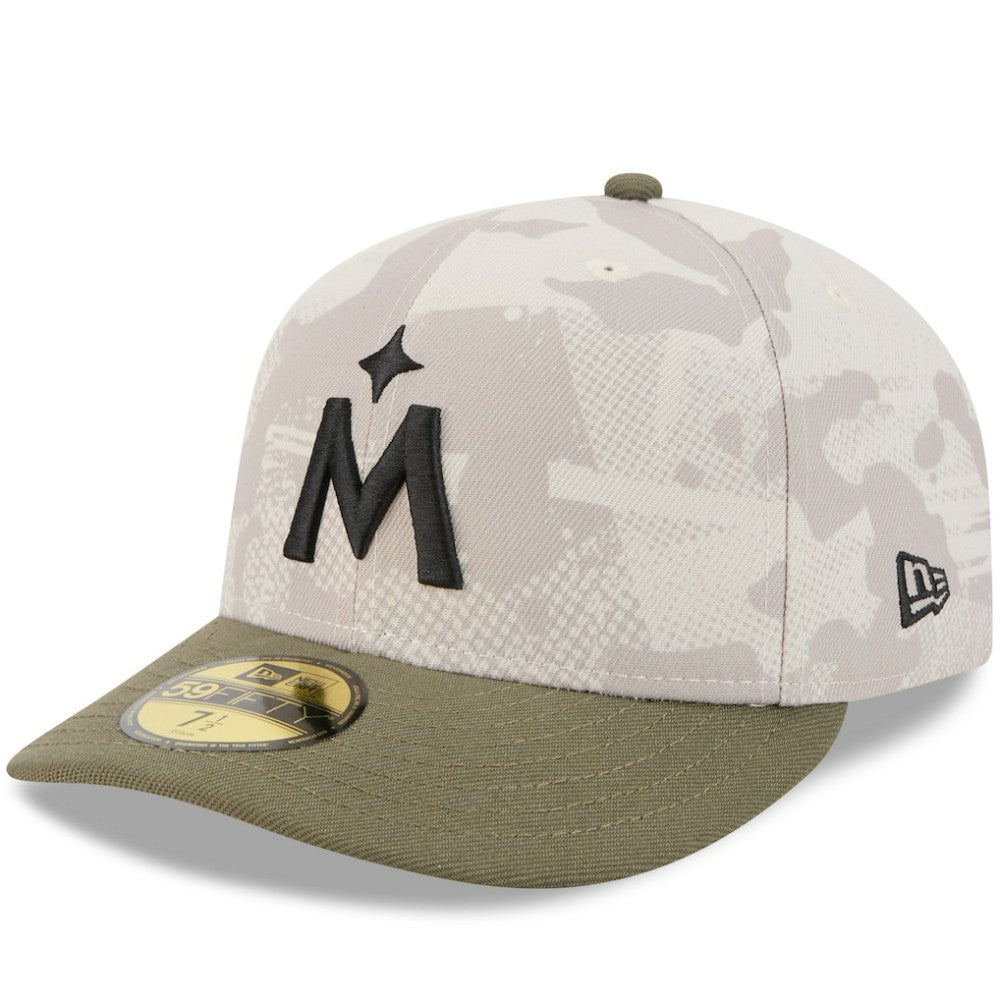 Minnesota Twins New Era 2025 Armed Forces Day 59FIFTY Fitted Hat - Light Beige/Olive - New Era on Sale