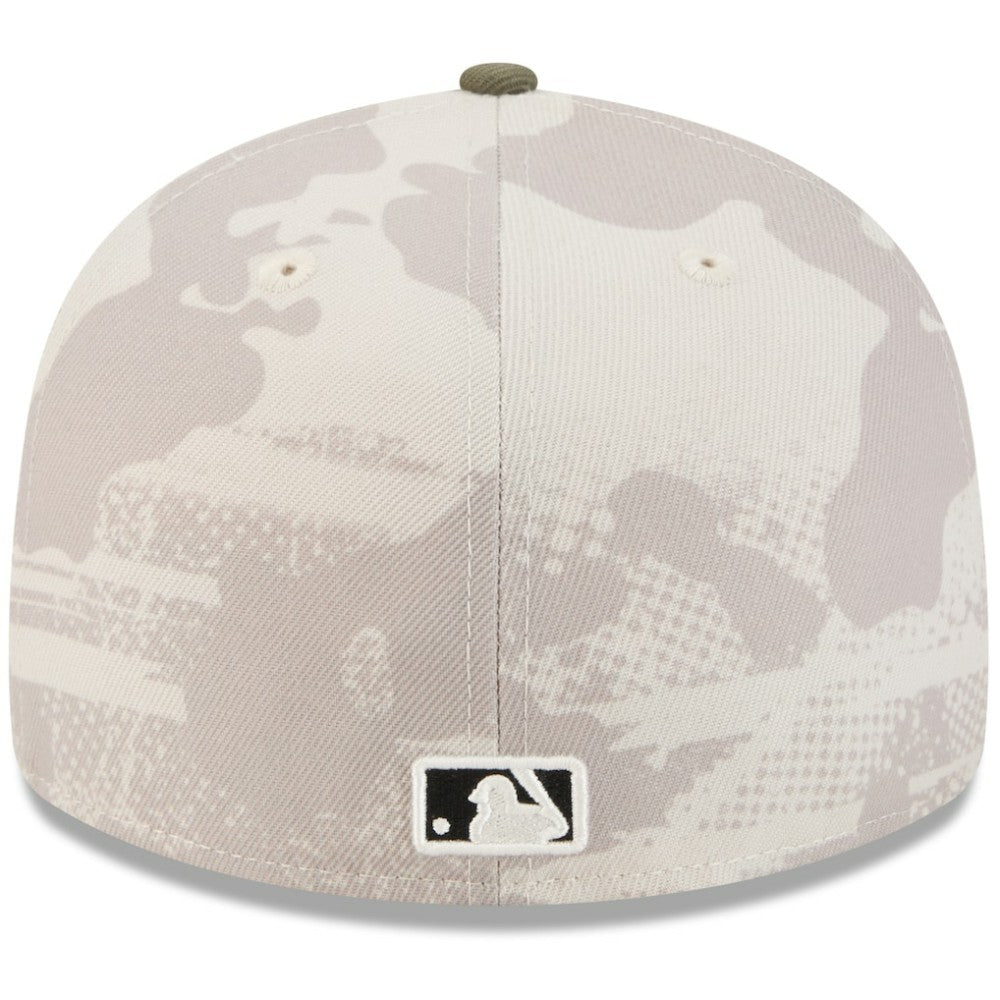 Minnesota Twins New Era 2025 Armed Forces Day 59FIFTY Fitted Hat - Light Beige/Olive - New Era on Sale
