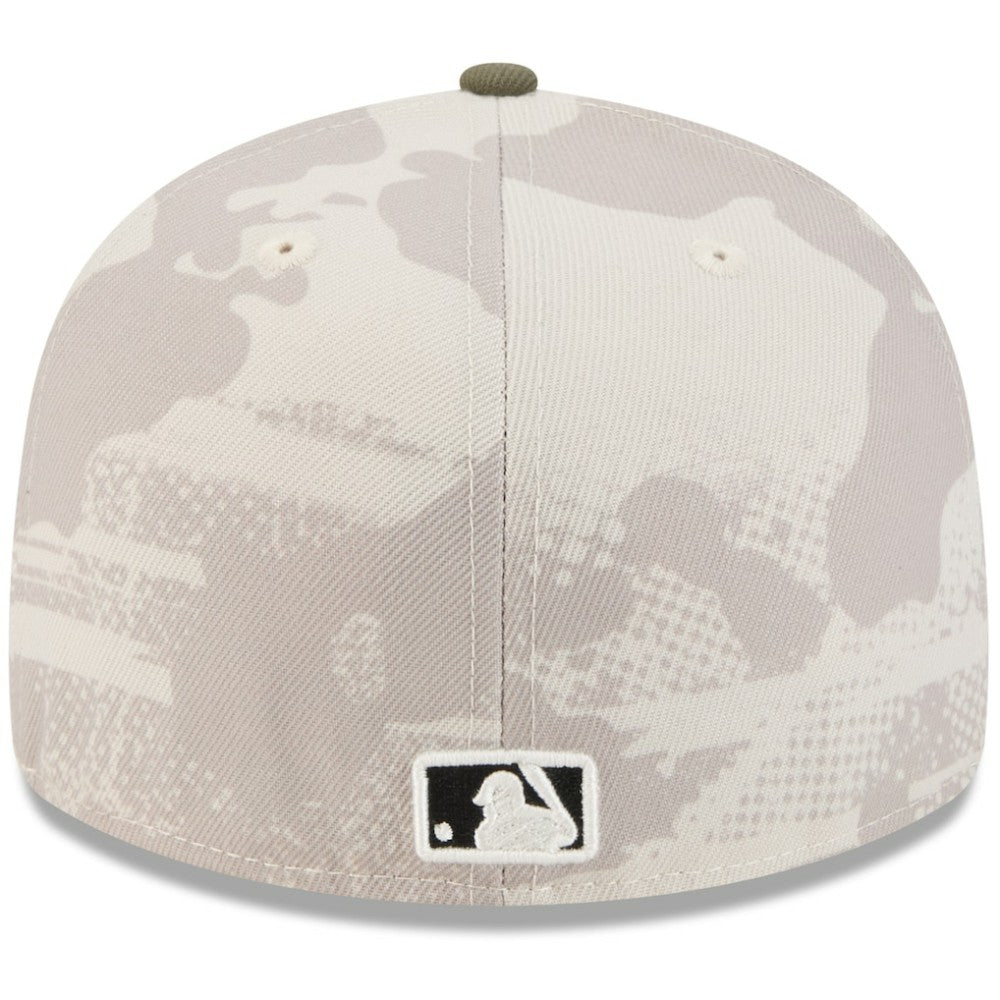 New York Yankees New Era 2025 Armed Forces Day 59FIFTY Fitted Hat - Light Beige/Olive - New Era Lifestyle