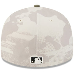 Pittsburgh Pirates New Era 2025 Armed Forces Day 59FIFTY Fitted Hat - Light Beige/Olive - New Era Online
