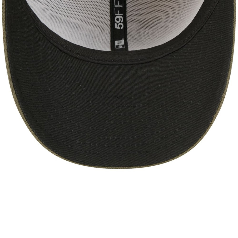 Texas Rangers New Era 2025 Armed Forces Day 59FIFTY Fitted Hat - Light Beige/Olive - New Era on Sale