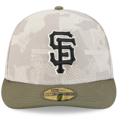 San Francisco Giants New Era 2025 Armed Forces Day 59FIFTY Fitted Hat - Light Beige/Olive - New Era Sale