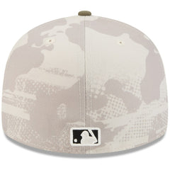 San Francisco Giants New Era 2025 Armed Forces Day 59FIFTY Fitted Hat - Light Beige/Olive - New Era Sale