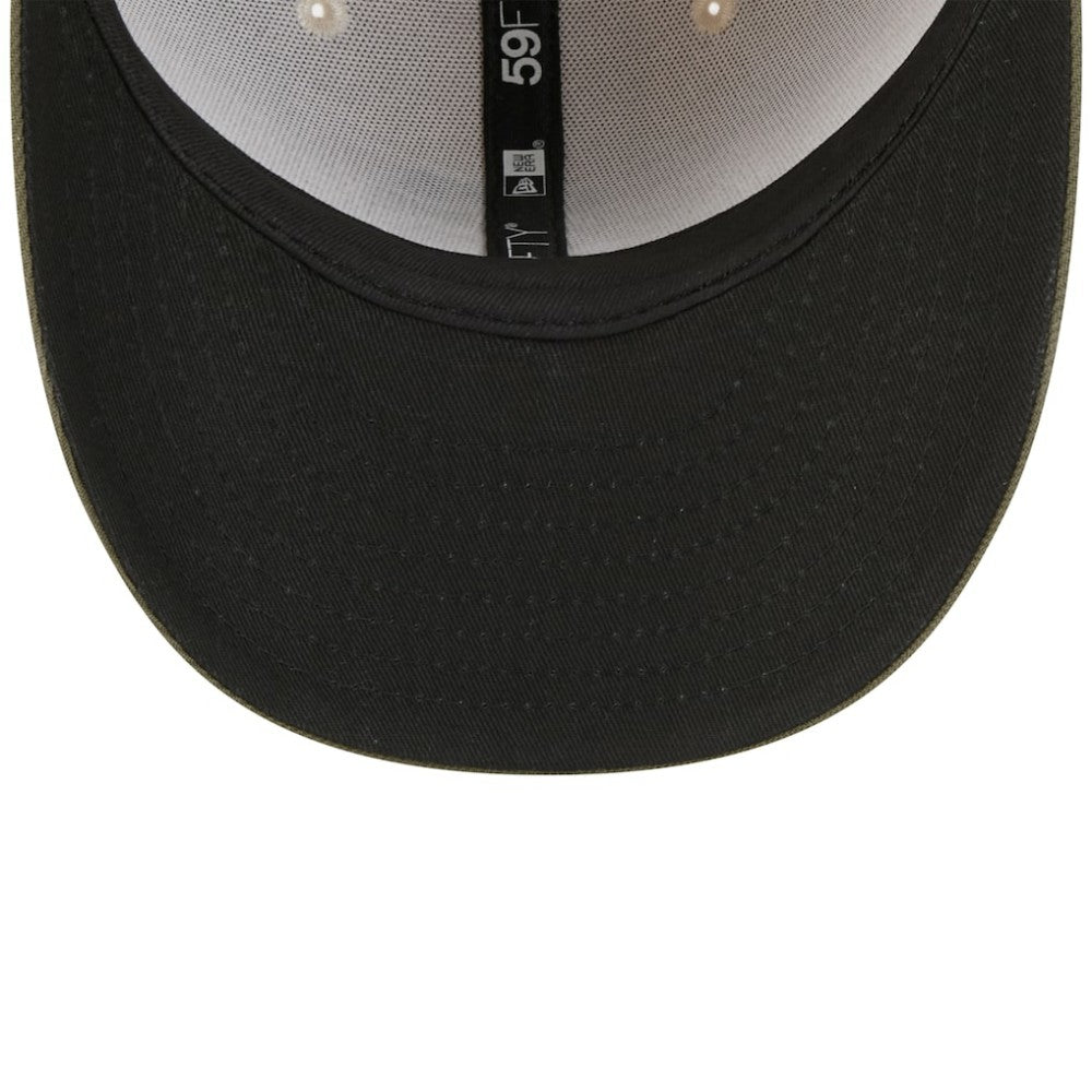 San Francisco Giants New Era 2025 Armed Forces Day 59FIFTY Fitted Hat - Light Beige/Olive - New Era Sale