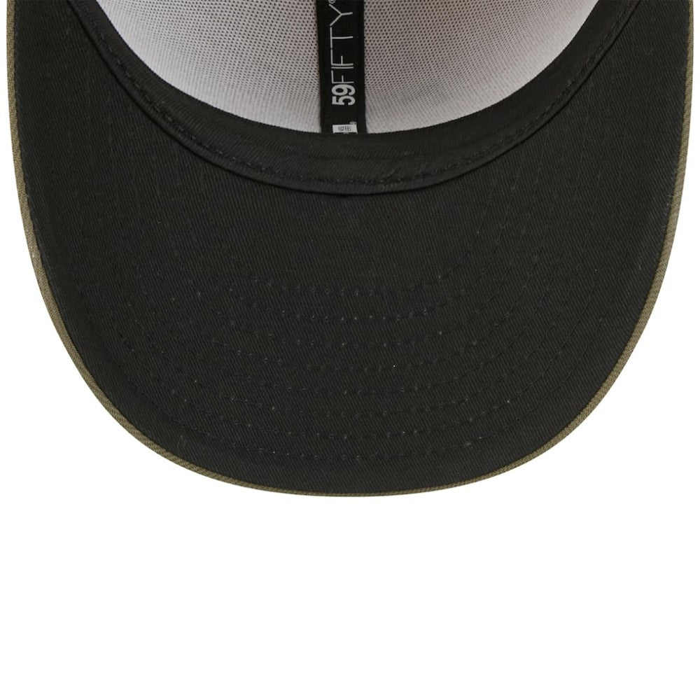Seattle Mariners New Era 2025 Armed Forces Day 59FIFTY Fitted Hat - Light Beige/Olive - New Era on Sale