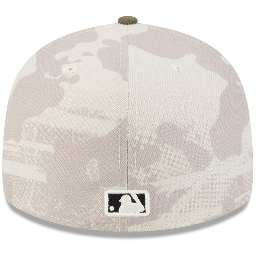 Chicago White Sox New Era 2025 Armed Forces Day 59FIFTY Fitted Hat - Light Beige/Olive - New Era on Sale