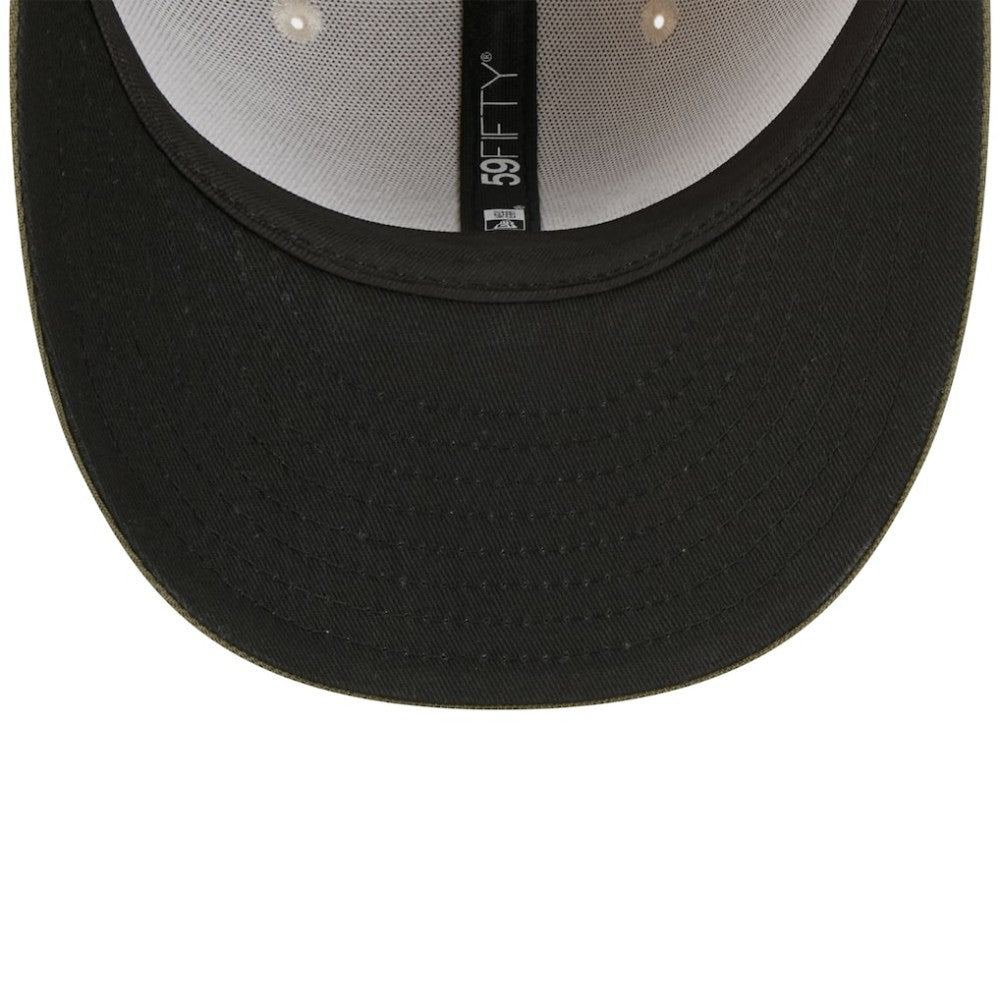 Cincinnati Reds New Era 2025 Armed Forces Day 59FIFTY Fitted Hat - Light Beige/Olive - New Era Discount