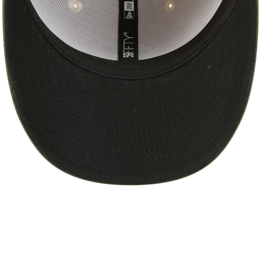 Cleveland Guardians New Era 2025 Armed Forces Day 59FIFTY Fitted Hat - Light Beige/Olive - New Era Online