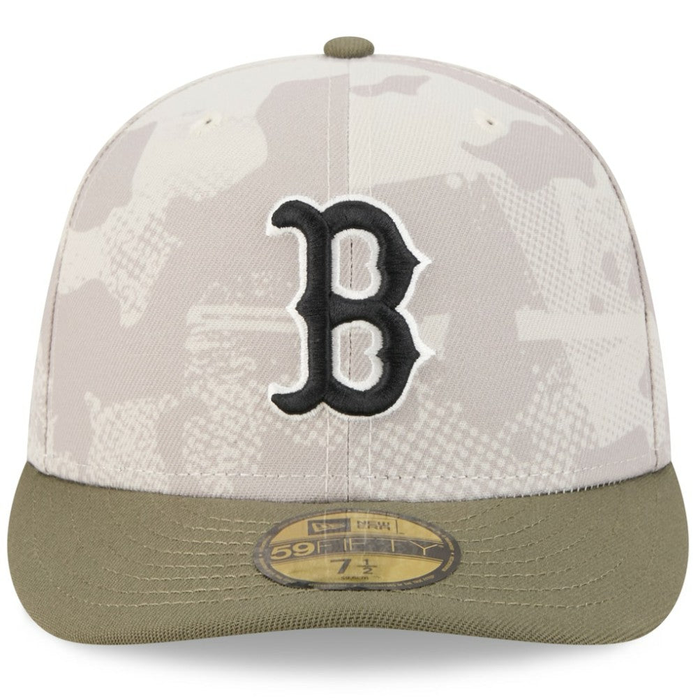 Boston Red Sox New Era 2025 Armed Forces Day 59FIFTY Fitted Hat - Light Beige/Olive - New Era on Sale
