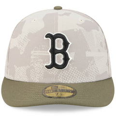 Boston Red Sox New Era 2025 Armed Forces Day 59FIFTY Fitted Hat - Light Beige/Olive - New Era on Sale