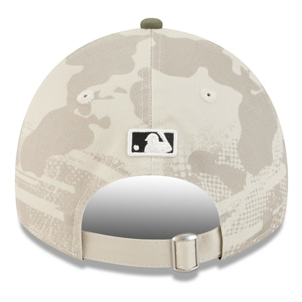 Chicago White Sox New Era 2025 Armed Forces Day 9TWENTY Adjustable Hat - Light Beige/Olive - New Era on Sale