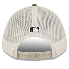 Los Angeles Dodgers New Era 2025 Armed Forces Day 9FORTY M-Crown A-Frame Adjustable Hat - Light Beige/Olive - New Era Online