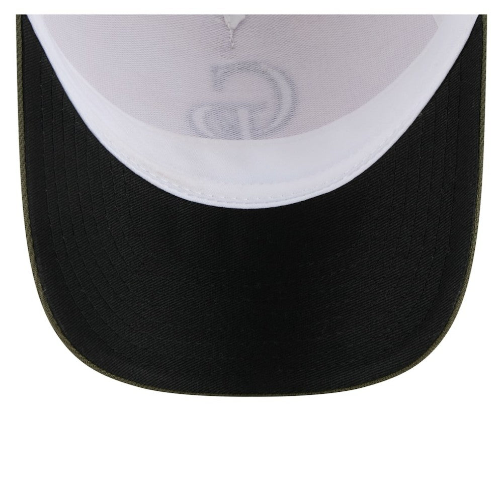 Colorado Rockies New Era 2025 Armed Forces Day 9FORTY M-Crown A-Frame Adjustable Hat - Light Beige/Olive - New Era Sale