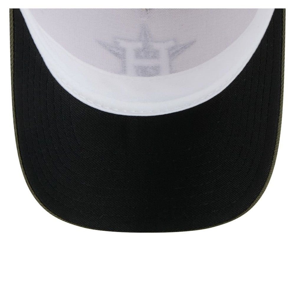Houston Astros New Era 2025 Armed Forces Day 9FORTY M-Crown A-Frame Adjustable Hat - Light Beige/Olive - New Era Discount