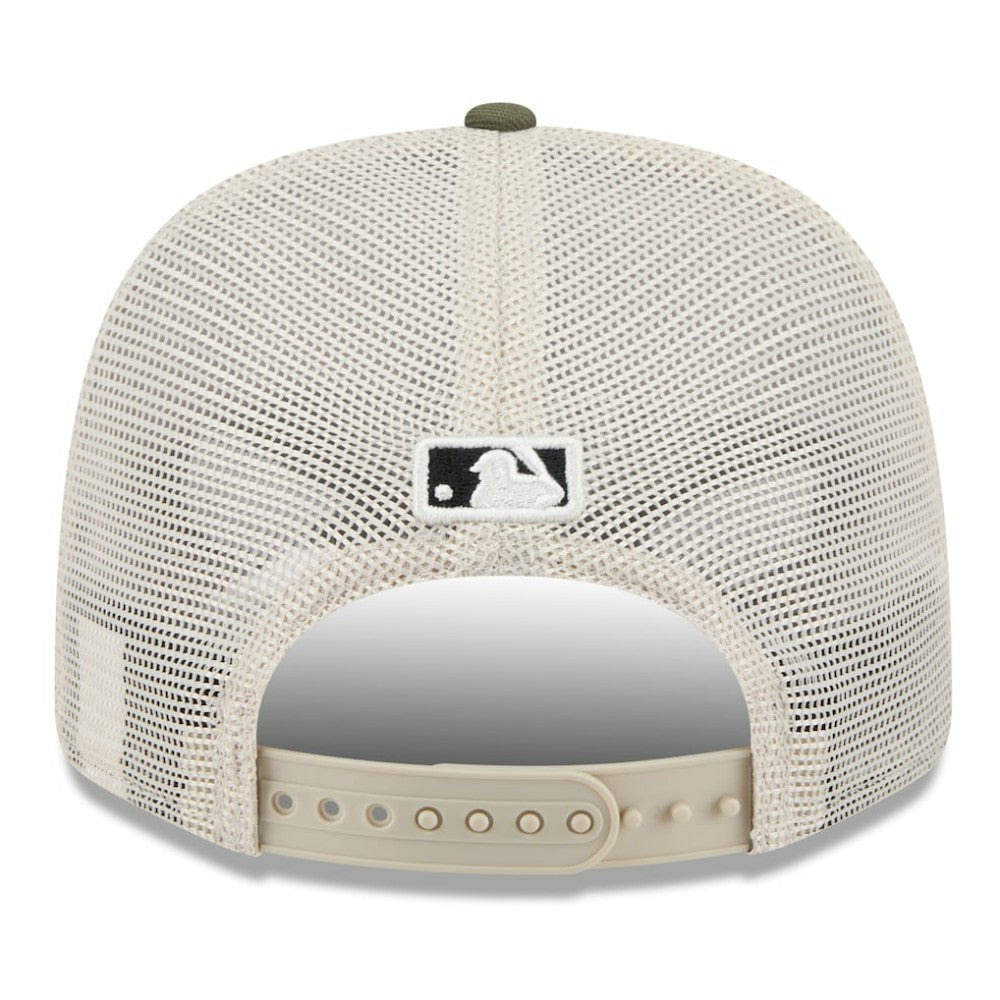 Houston Astros New Era 2025 Armed Forces Day 9SEVENTY Stretch-Snap Hat - Light Beige/Olive - New Era Discount