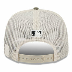 Minnesota Twins New Era 2025 Armed Forces Day 9SEVENTY Stretch-Snap Hat - Light Beige/Olive - New Era Lifestyle
