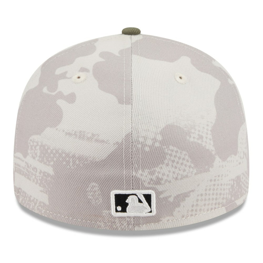New York Yankees New Era 2025 Armed Forces Day Low Profile 59FIFTY Fitted Hat - Light Beige/Olive - New Era Sale