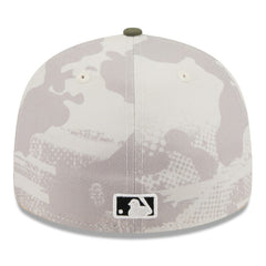 Pittsburgh Pirates New Era 2025 Armed Forces Day Low Profile 59FIFTY Fitted Hat - Light Beige/Olive - New Era Discount