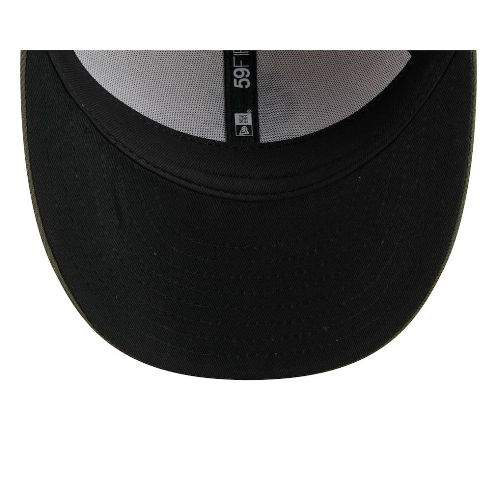 St. Louis Cardinals New Era 2025 Armed Forces Day Low Profile 59FIFTY Fitted Hat - Light Beige/Olive - New Era Lifestyle