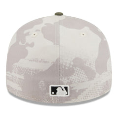 Texas Rangers New Era 2025 Armed Forces Day Low Profile 59FIFTY Fitted Hat - Light Beige/Olive - New Era on Sale