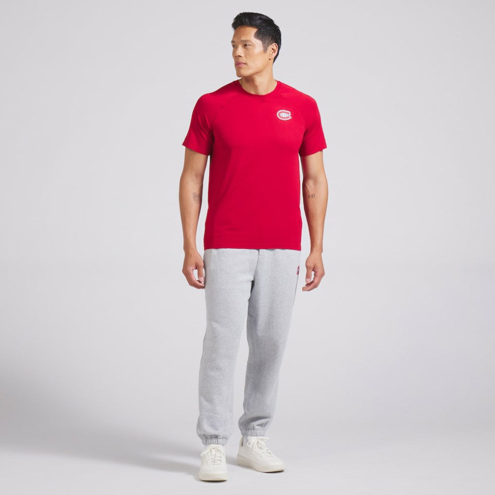 Montreal Canadiens lululemon Metal Vent Tech Short-Sleeve Shirt - True Red - NHL 202165041