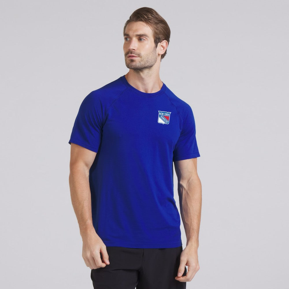 New York Rangers lululemon Metal Vent Tech Short-Sleeve Shirt - College Cobalt - NHL 202165046