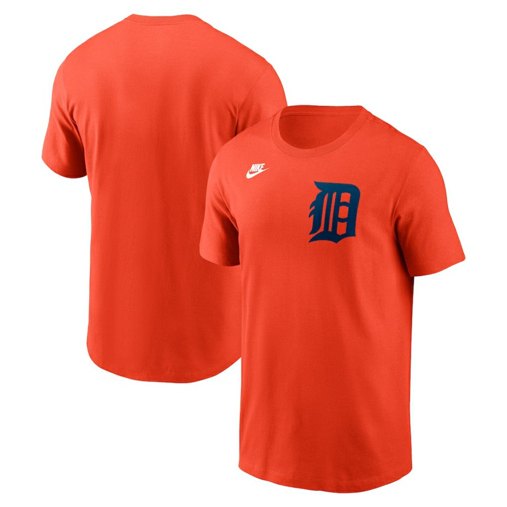 Detroit Tigers Nike Cooperstown Collection Wordmark T-Shirt - Orange - Nike Sale