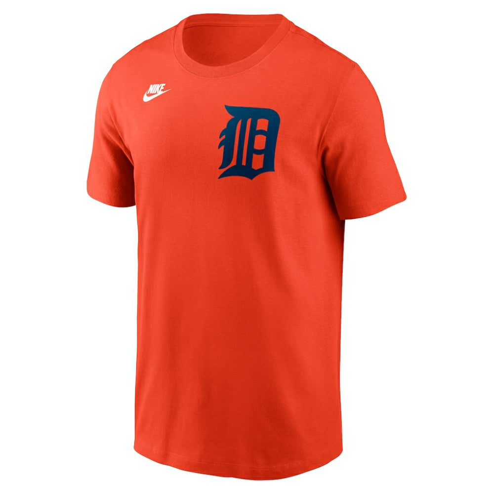 Detroit Tigers Nike Cooperstown Collection Wordmark T-Shirt - Orange - Nike Sale