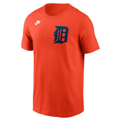 Detroit Tigers Nike Cooperstown Collection Wordmark T-Shirt - Orange - Nike Sale