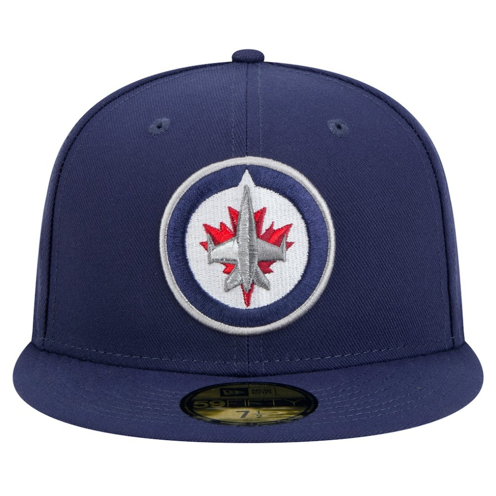 Winnipeg Jets New Era Core 59FIFTY Fitted Hat - Navy - NHL 202165686