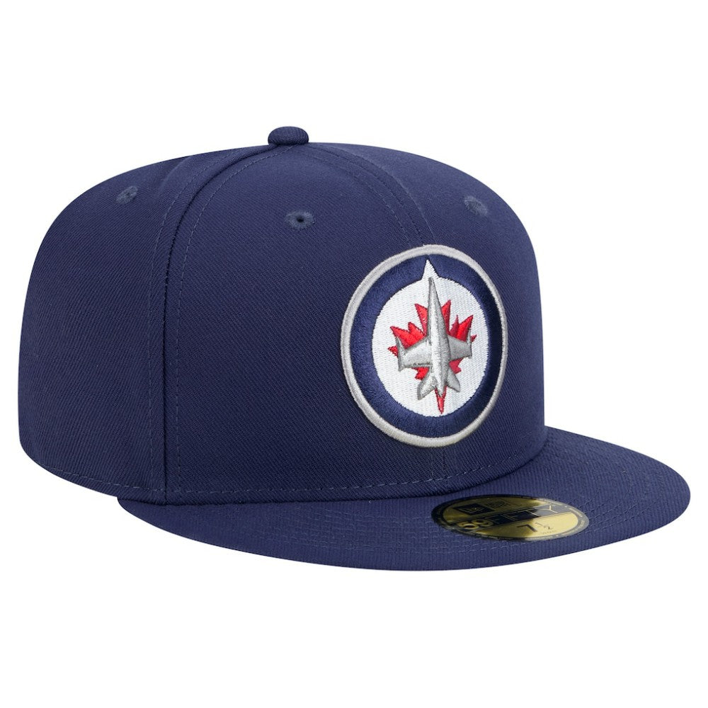 Winnipeg Jets New Era Core 59FIFTY Fitted Hat - Navy - NHL 202165686