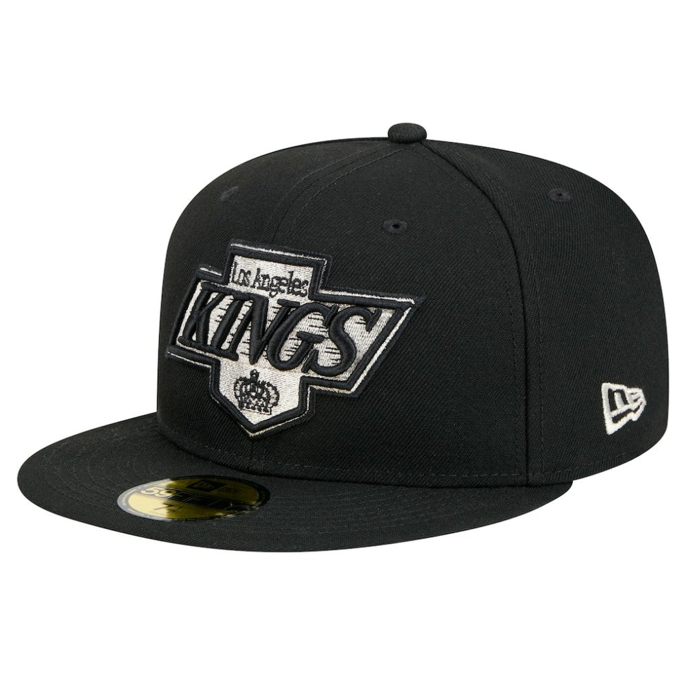 Los Angeles Kings New Era Core 59FIFTY Fitted Hat - Black - NHL 202165687