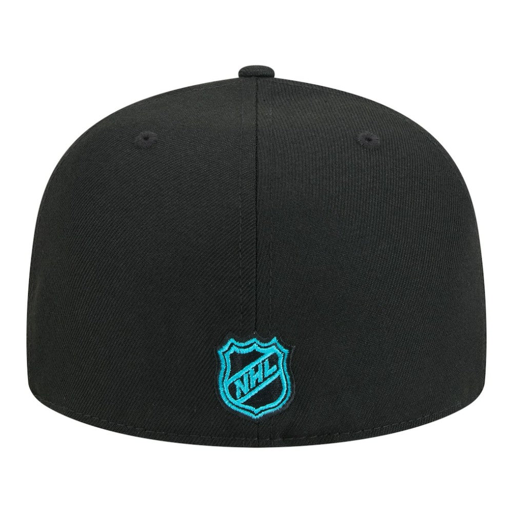 San Jose Sharks New Era Core 59FIFTY Fitted Hat - Black - NHL 202165688