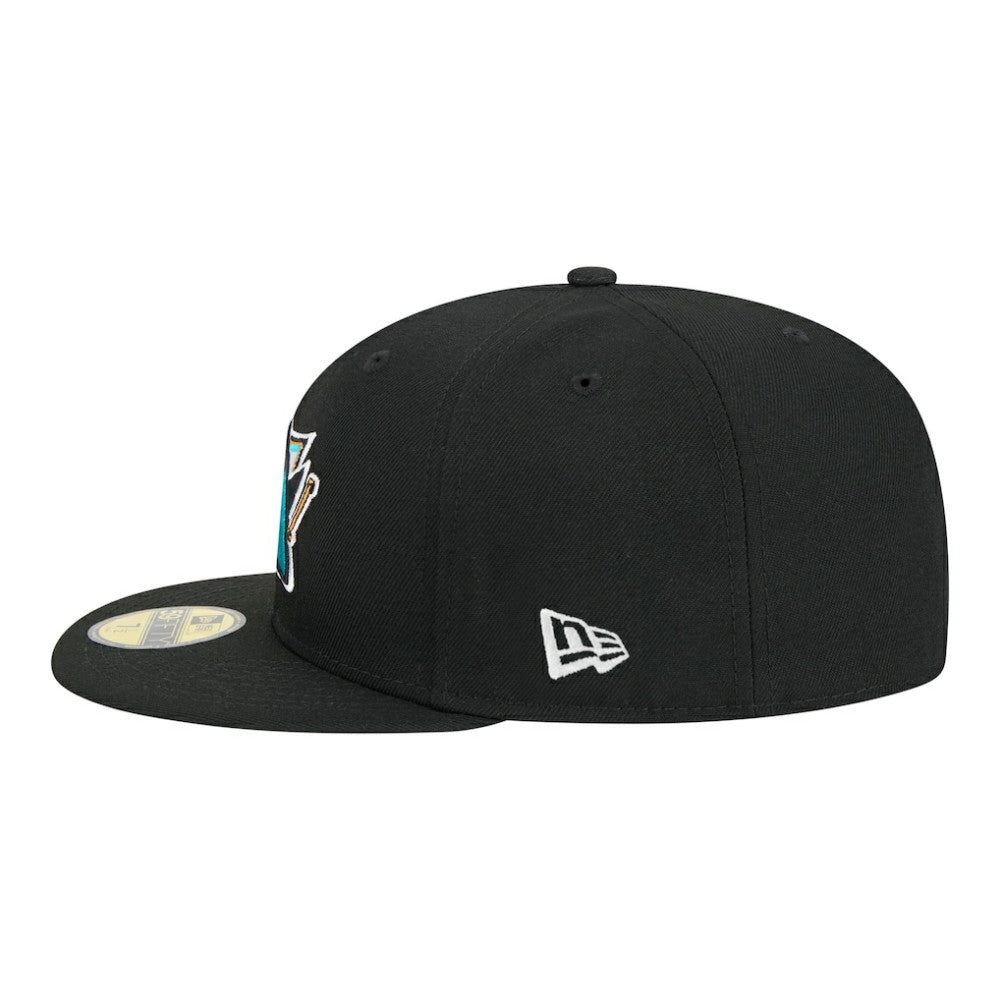 San Jose Sharks New Era Core 59FIFTY Fitted Hat - Black - NHL 202165688