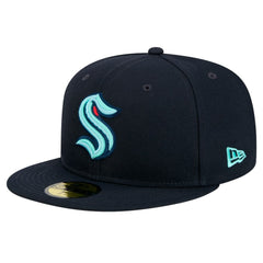 Seattle Kraken New Era Core 59FIFTY Fitted Hat - Navy - NHL 202165689