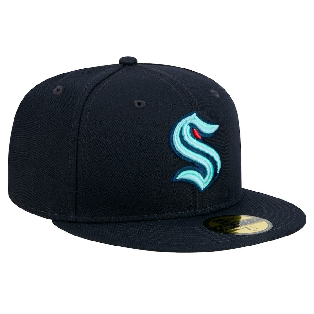 Seattle Kraken New Era Core 59FIFTY Fitted Hat - Navy - NHL 202165689