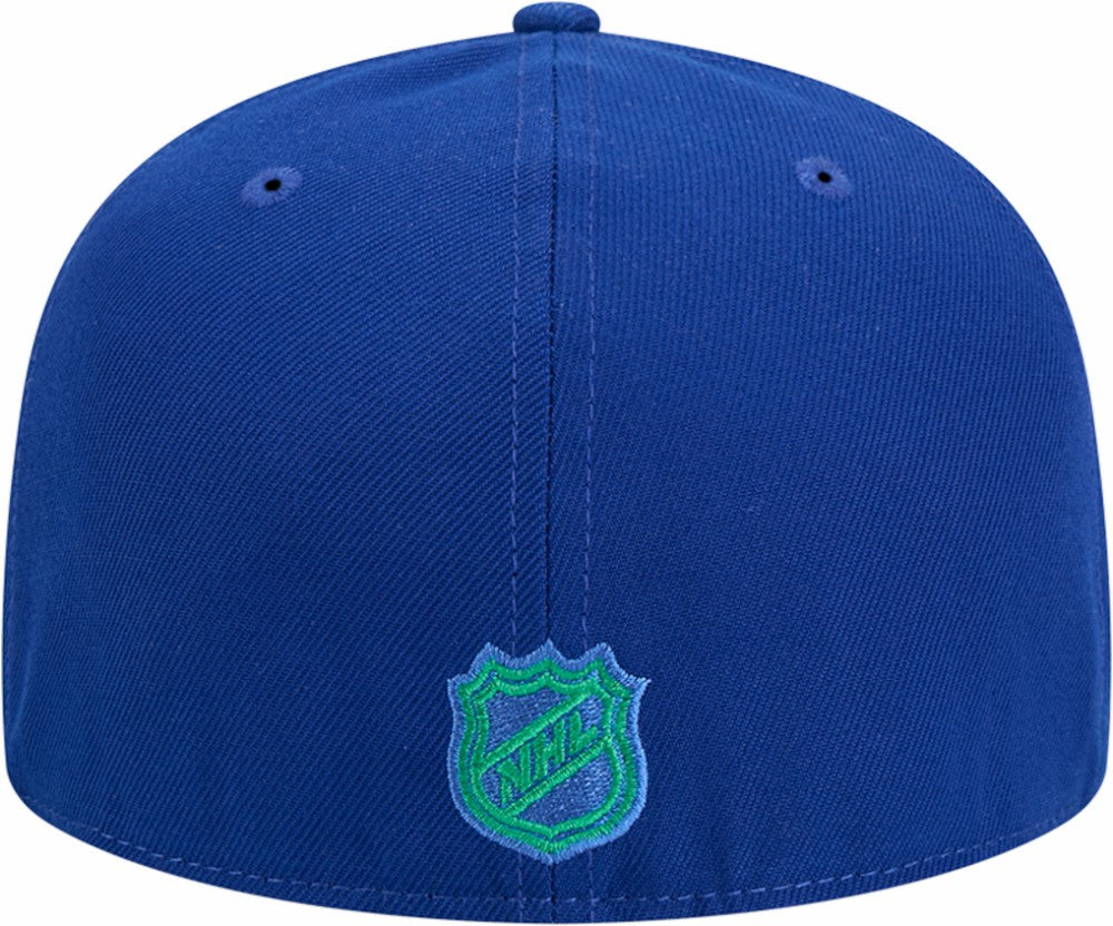 Vancouver Canucks New Era Core 59FIFTY Fitted Hat - Blue - NHL 202165693