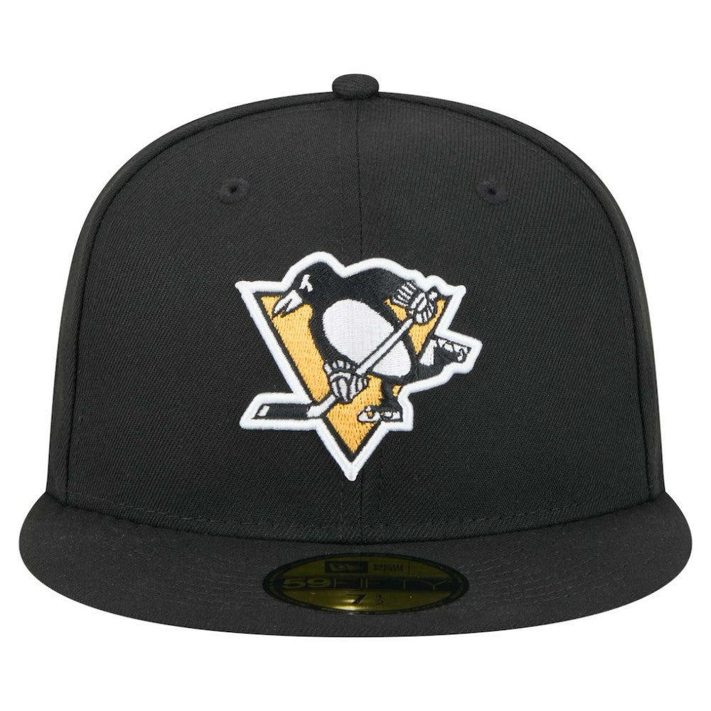 Pittsburgh Penguins New Era Core 59FIFTY Fitted Hat - Black - NHL 202165696