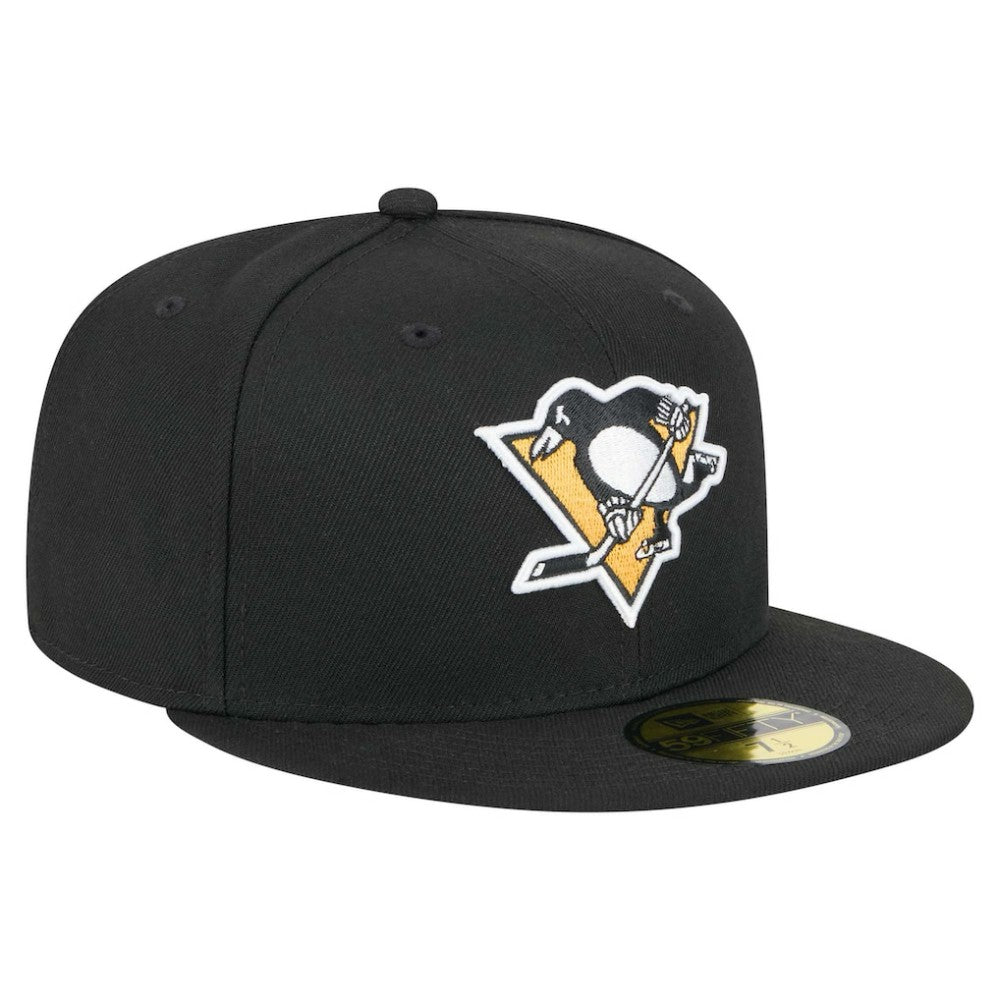 Pittsburgh Penguins New Era Core 59FIFTY Fitted Hat - Black - NHL 202165696