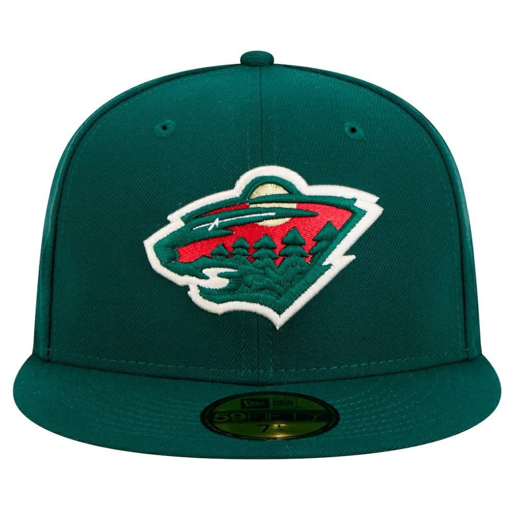 Minnesota Wild New Era Core 59FIFTY Fitted Hat - Green - NHL 202165697