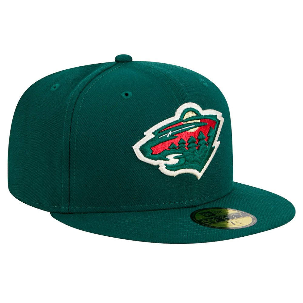 Minnesota Wild New Era Core 59FIFTY Fitted Hat - Green - NHL 202165697